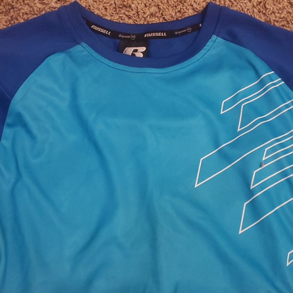 Boys size 18 Russell Dri fit tshirt